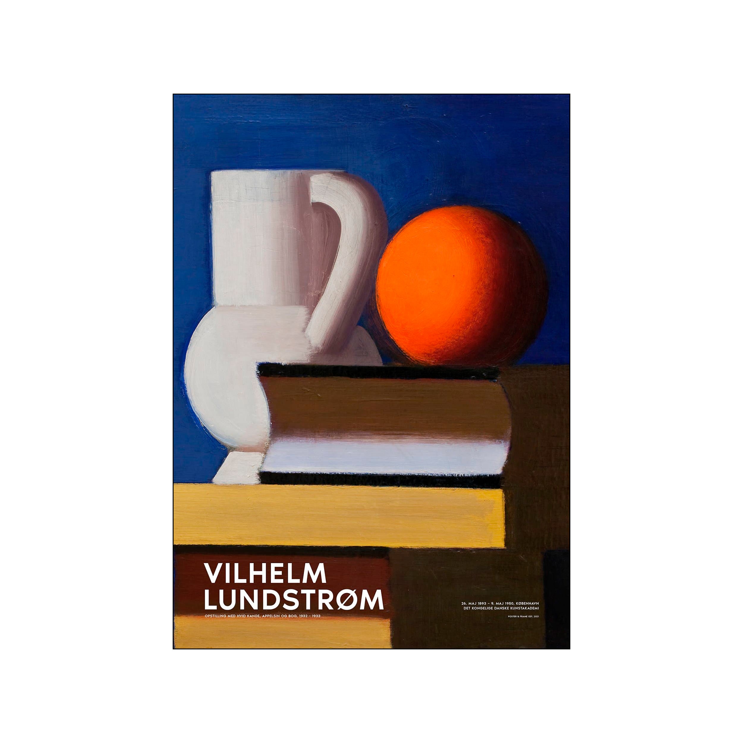 Opstilling med vandkande plakat